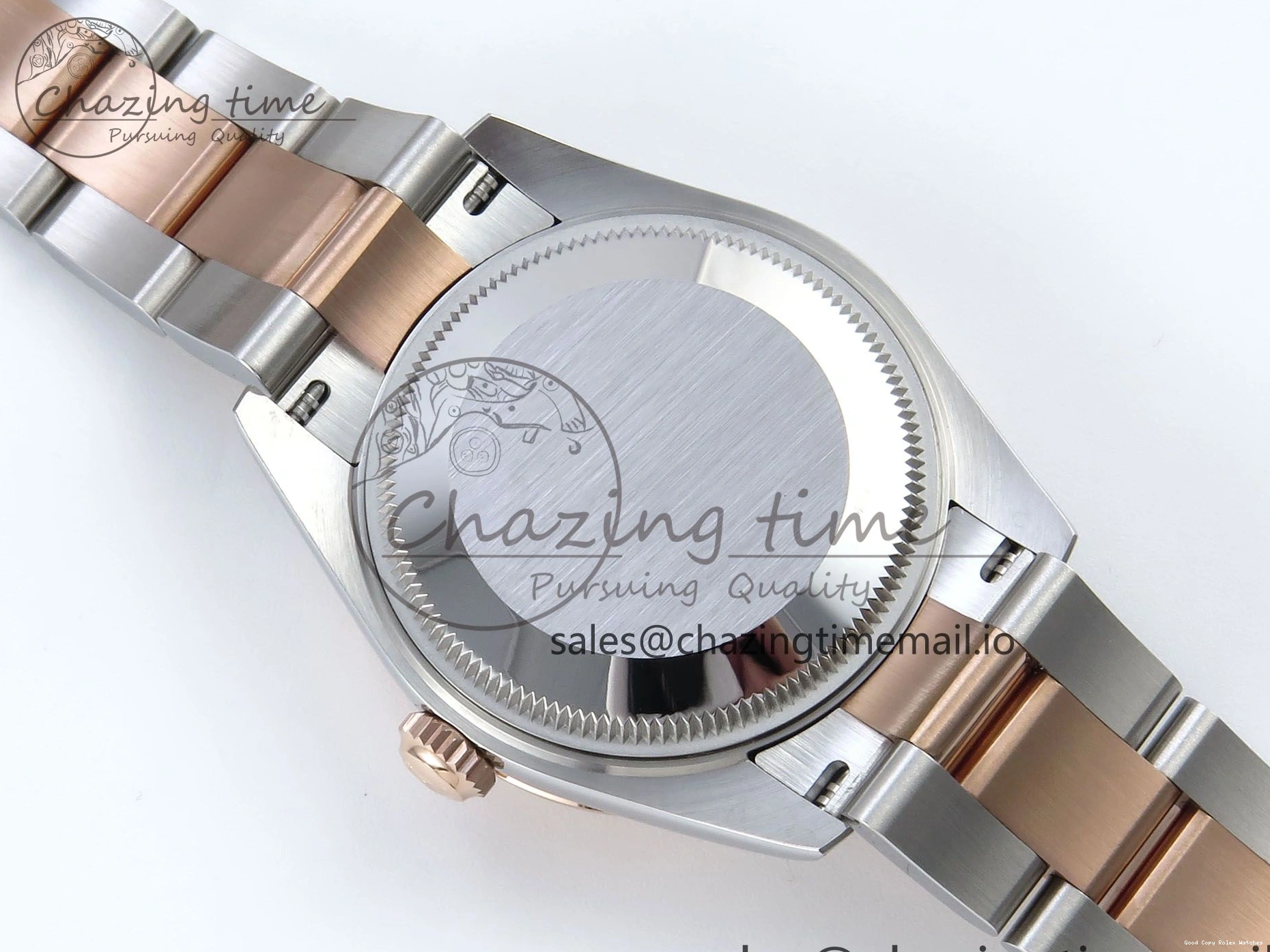 AAA Replica Watches 31 Oyster Dial 904L ETA Diamonds Bezel on RG WrinkleFree Best Diamonds Bracelet DateJust 278381RBR 373 Brown Steel ARF 1:1 SS Edition 1225